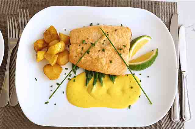 BAKED SALMON